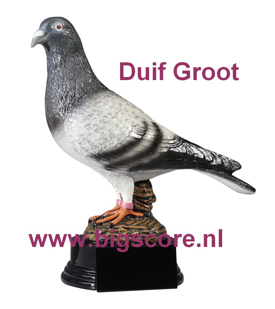Duif Resinbeeld BSST 39745